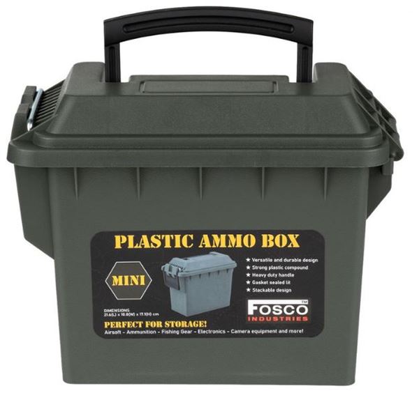 Picture of PLASTIC AMMO BOX MINI OLIVE